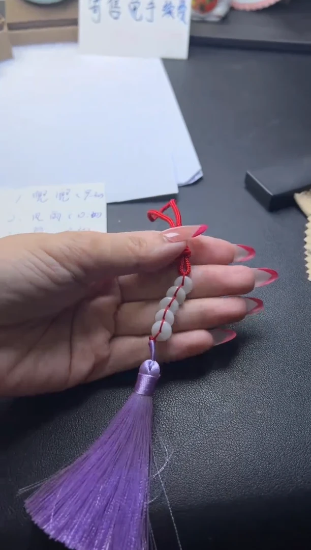 翡翠未镶嵌颈饰翡翠平安扣有瑕放漏月牙