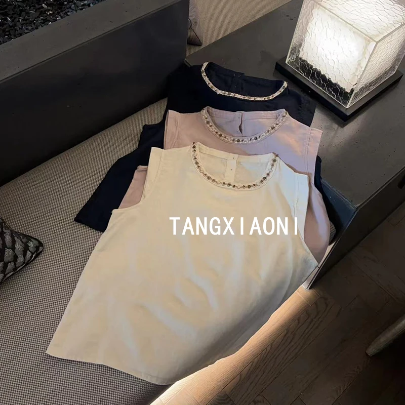 2店 【粉调歌头】三色 编织带手工麻麻子上衣