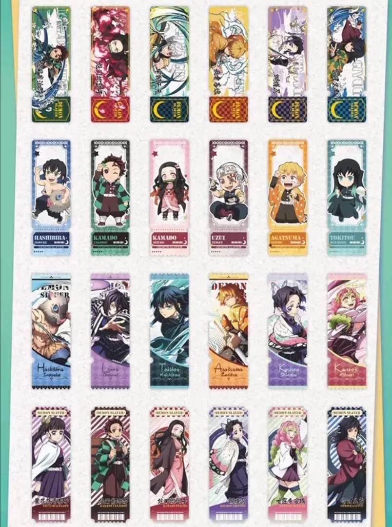 （咪咪拆卡）鬼灭之刃同人二创亚克力票根