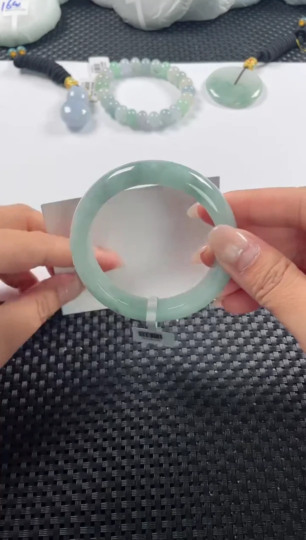 未镶嵌手镯翡翠基地发货H 0003 52+