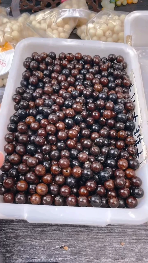 【闪购商品】菩提根/象牙果把件黑色咖啡豆100颗