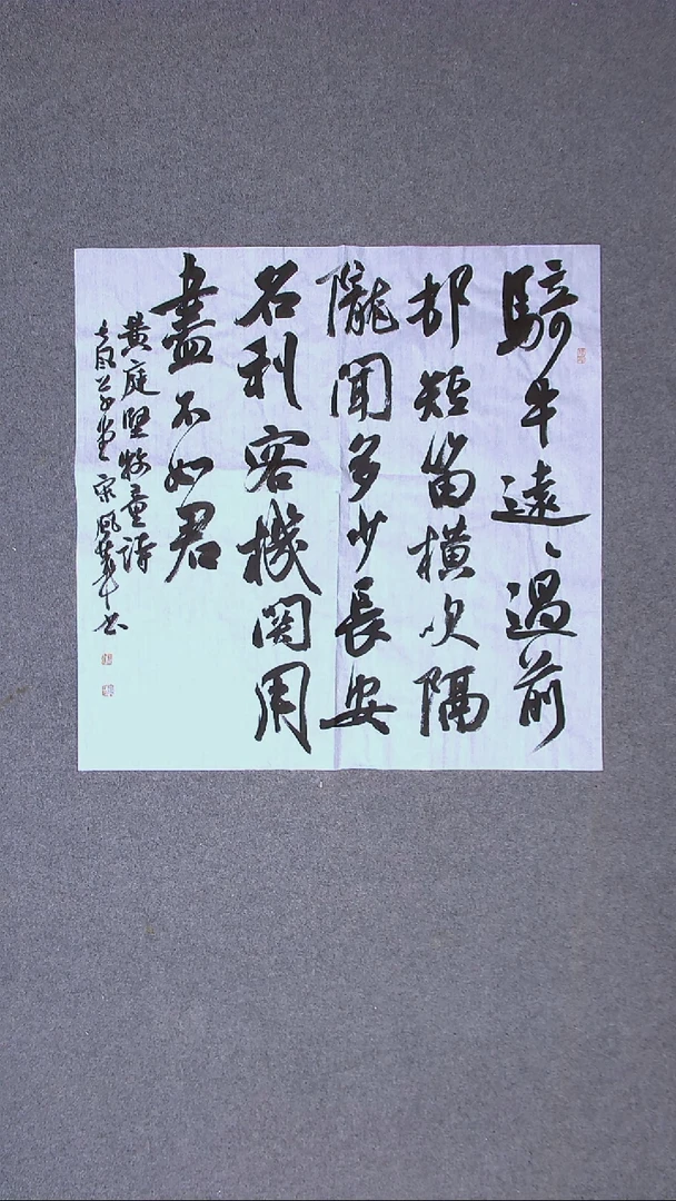 书法宋风华 山东德州69*69四平尺