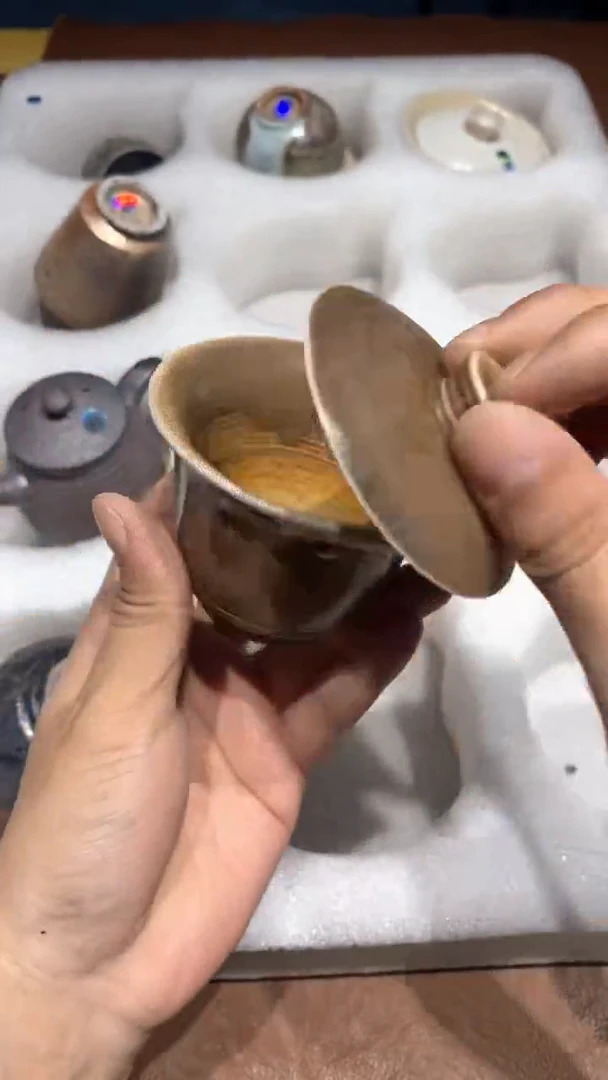 奢瓷/瑞寅柴烧茶器（盖碗） 404