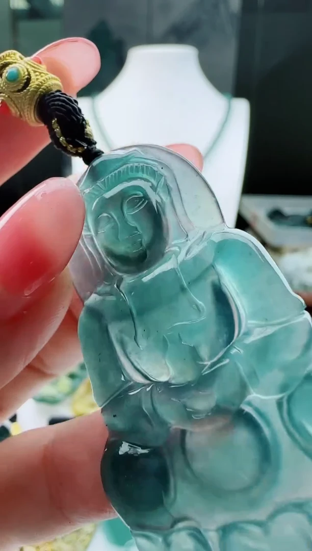 【闪购商品】翡翠颈饰未镶嵌多样性随机一件发货