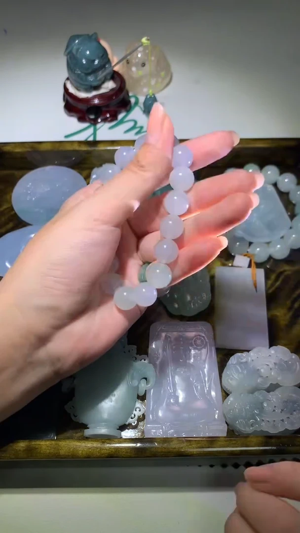 未镶嵌定制翡翠长***~-毛货 不退不换-
