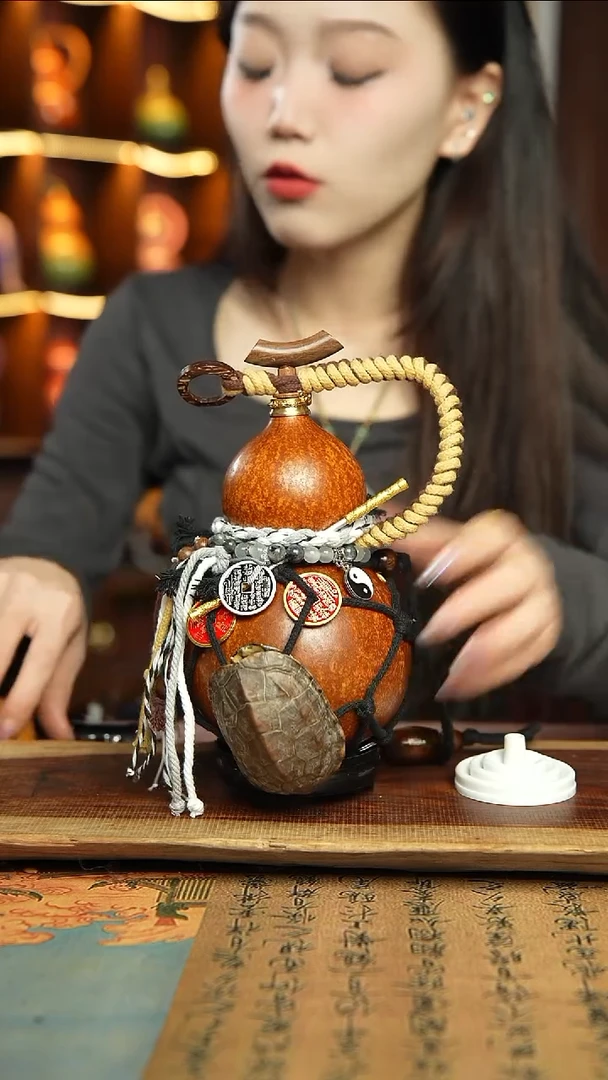 32号精品大漆酒葫芦防腐防渗装水茶酒