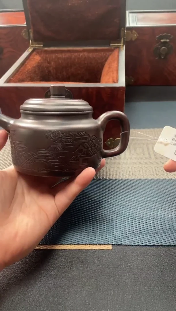 茶壶紫砂72 宜兴原矿紫砂