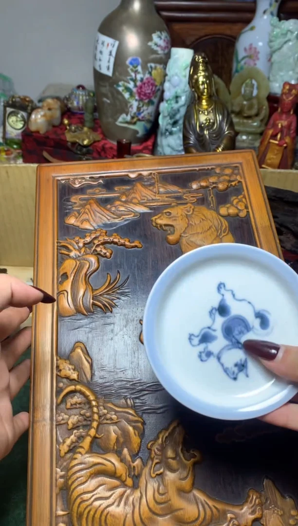 紫砂盖碗瓷器默认微瑕瓷器