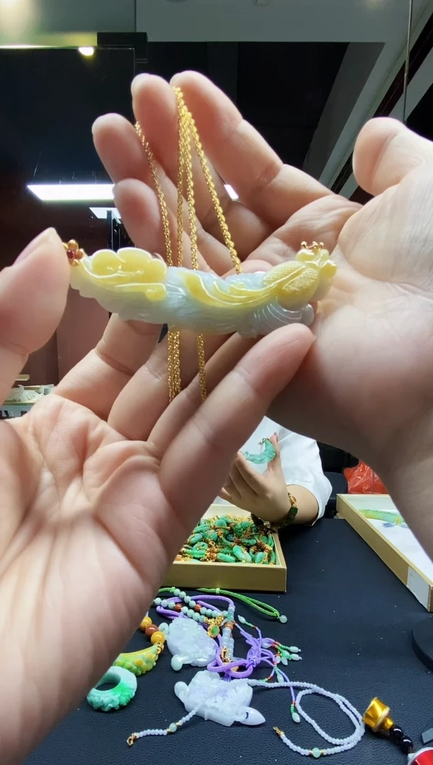 颈饰未镶嵌翡翠翡翠吊坠