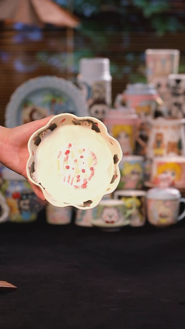 其他景德镇釉下彩手绘设计师款陶瓷