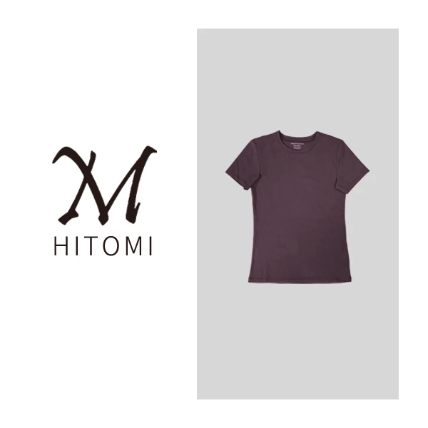 【米儿精选】HITOMI打底显瘦修身短袖T恤HS12001