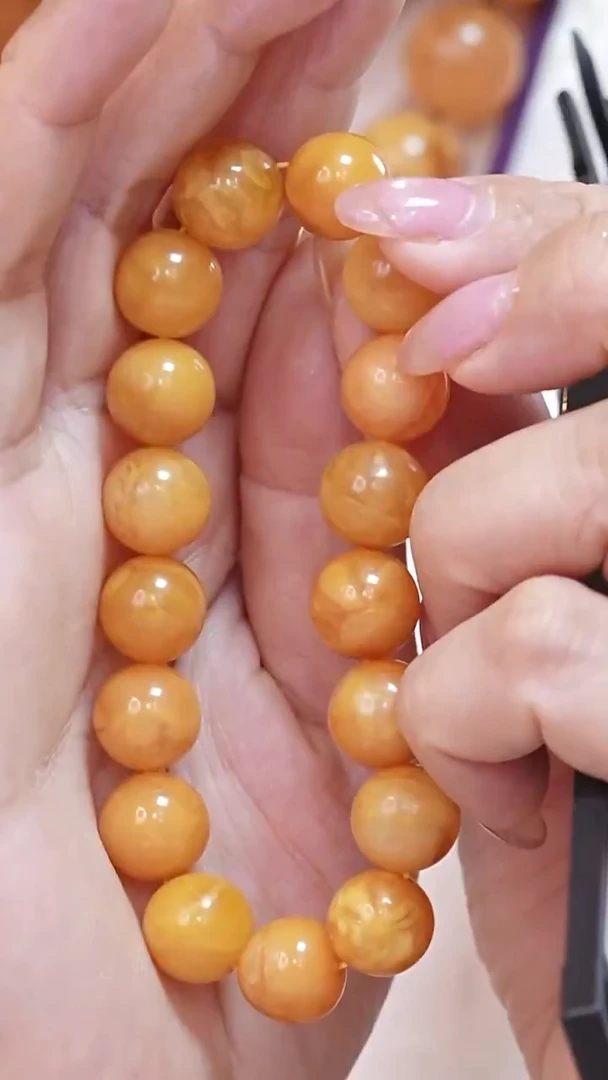 蜜蜡颈饰未镶嵌9861天然蜜蜡珠宝奇石云端妖孽全部保真
