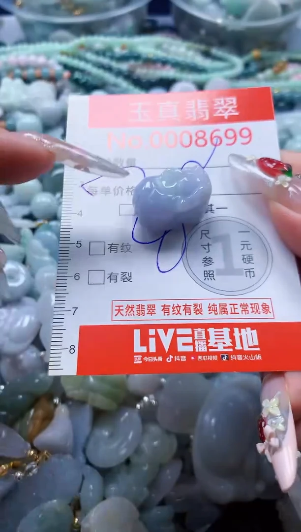 翡翠未镶嵌吊坠(不含链)8699