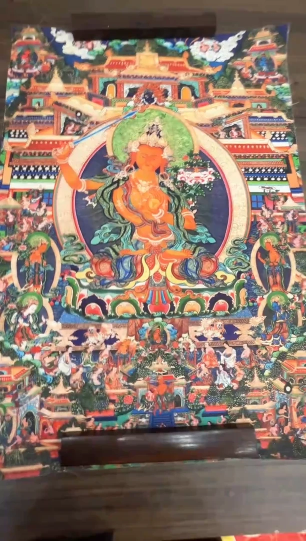 卷轴画唐卡16095