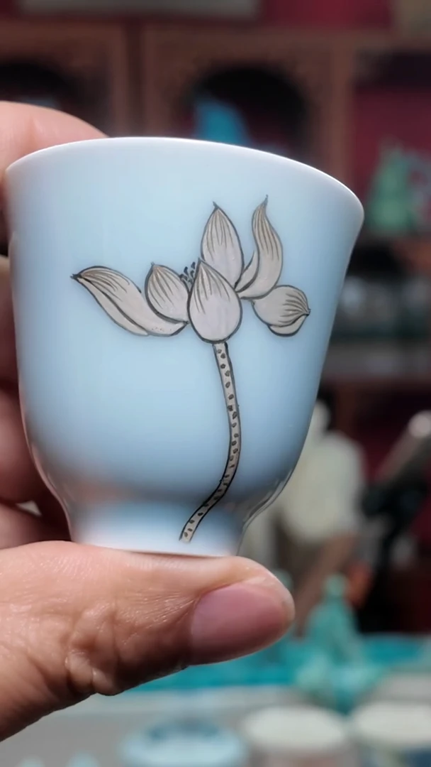 武当窑手作主人杯 一件多样性发货