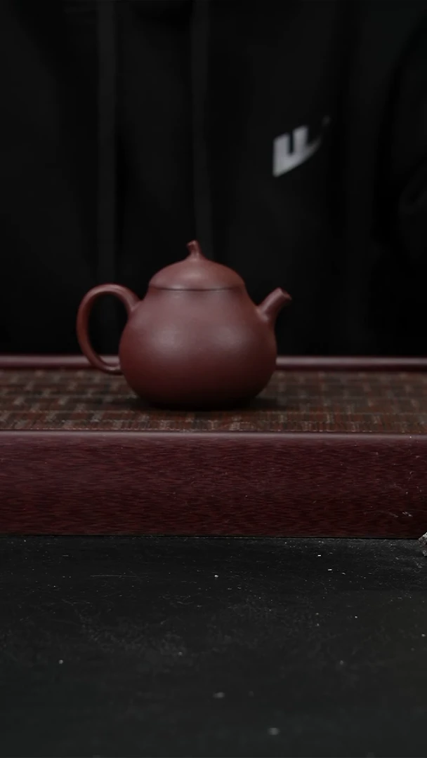 茶壶紫砂底槽青茄瓜