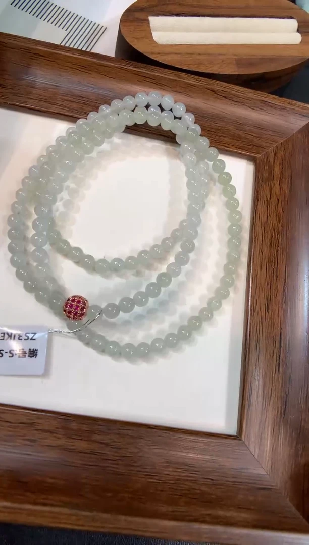 未镶嵌手串翡翠长串