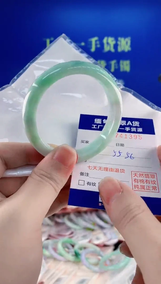 未镶嵌手镯翡翠95