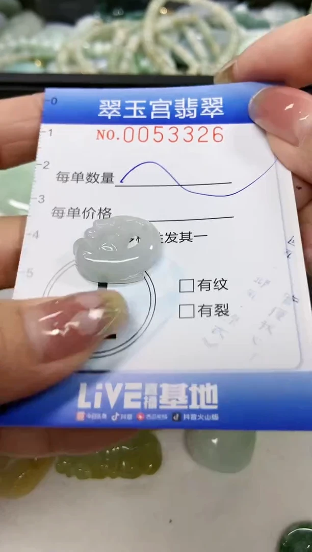 【闪购商品】翡翠颈饰未镶嵌闪购0053326