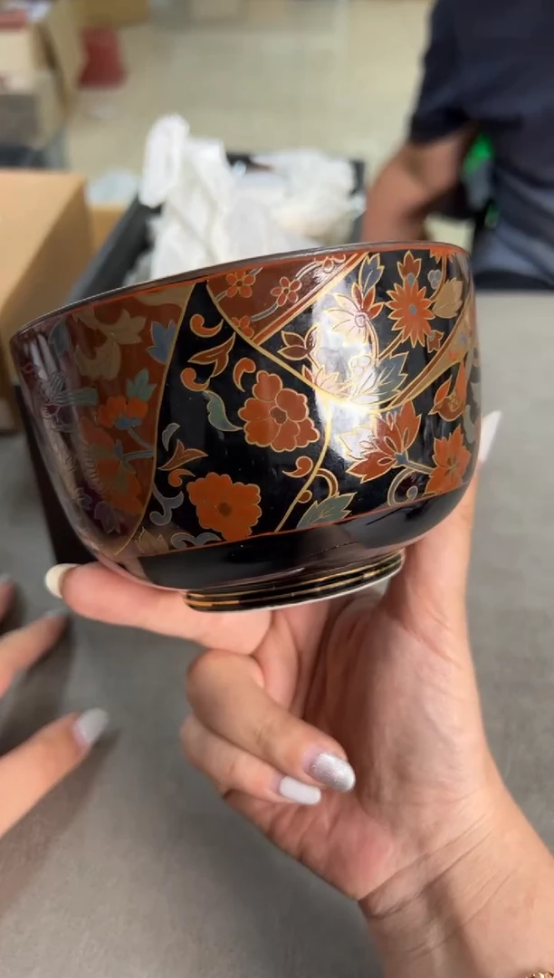 青岚 五碗 皮小桃瓷器 都是大漂亮