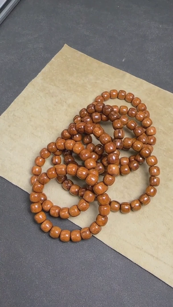 【闪购商品】贡木手串/手链534031-10x11黄粘糕