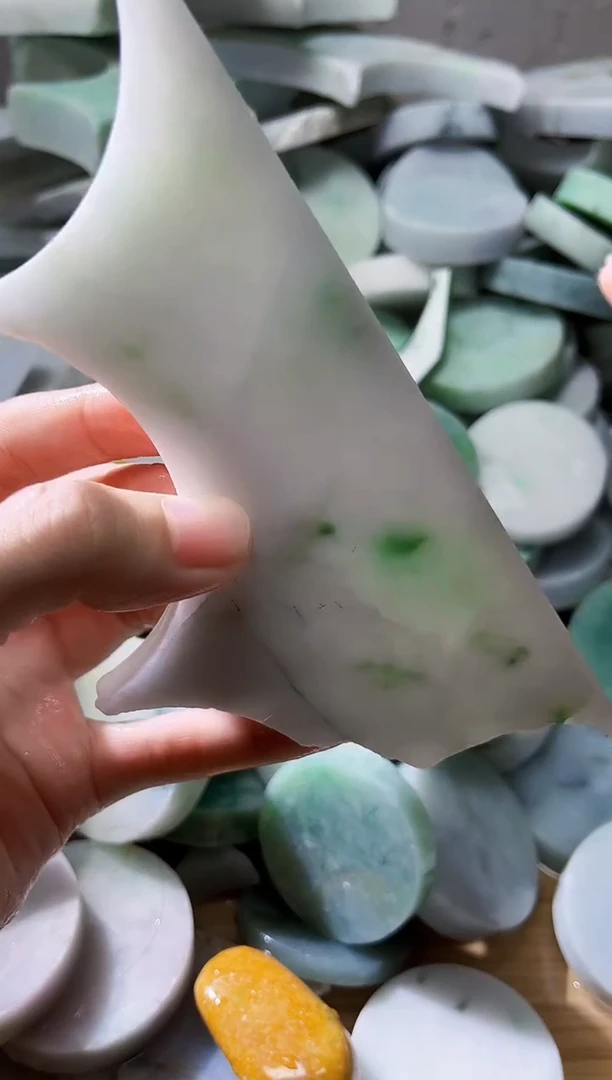 裸石翡翠翡翠a货正品玉石古陈278