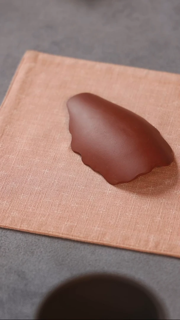 紫砂茶则乌龟茶则微瑕