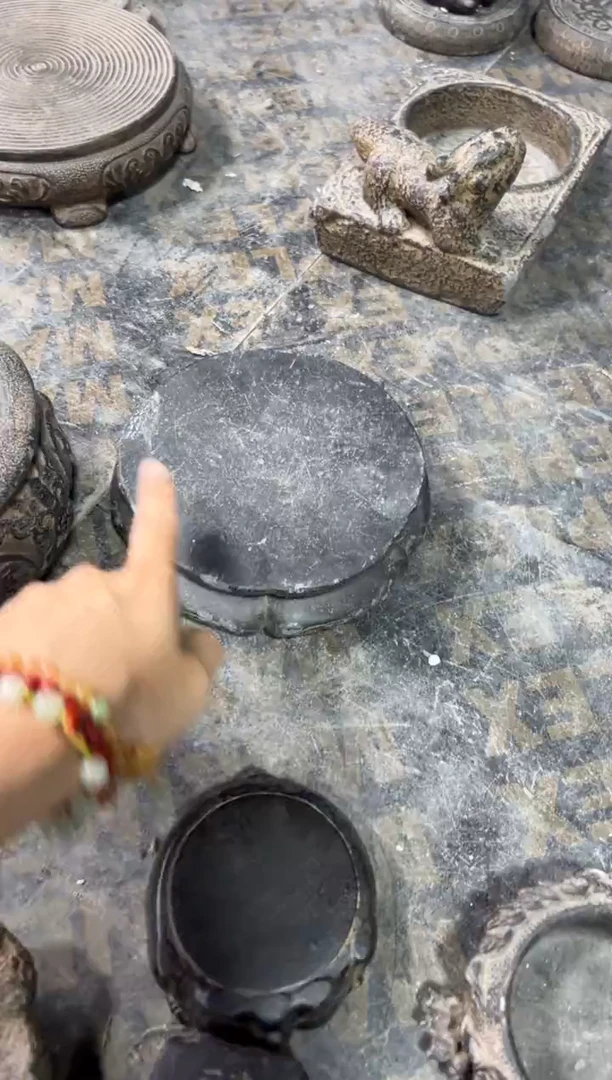 陶土【火山泥】金箍坛底座
