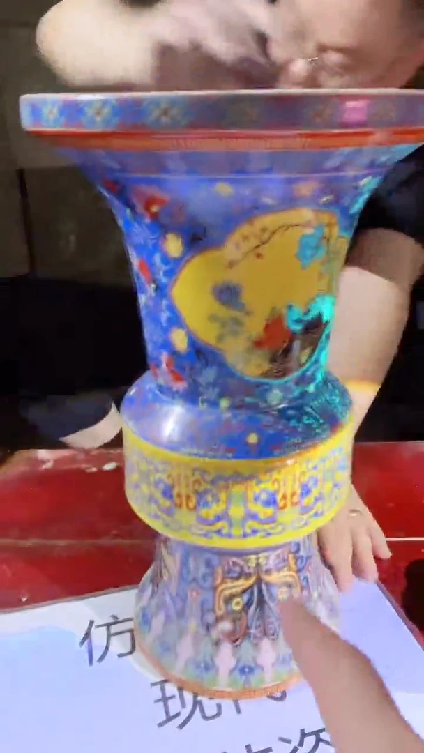 摆件景德镇陶瓷流水98