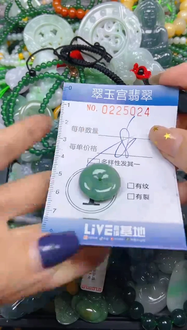 颈饰未镶嵌翡翠闪购C0225024多样性发其一