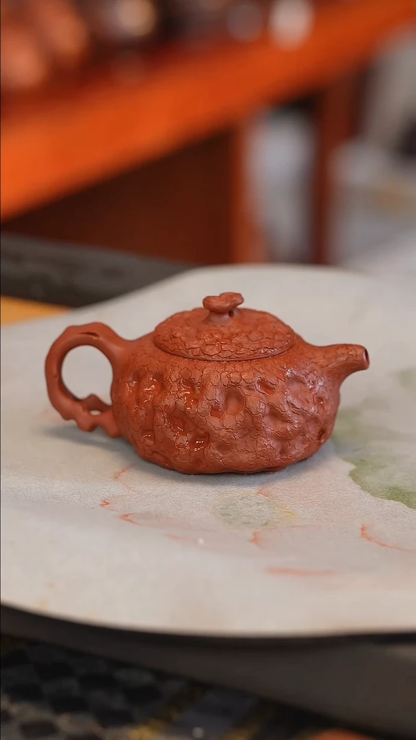 茶壶紫砂大红袍 供春 160cc