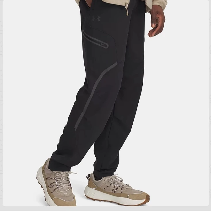 安德玛自在系列男子运动休闲梭织长裤春夏1390256-001