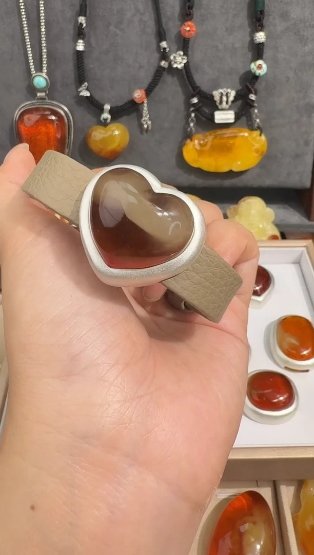 裸石琥珀未镶嵌彩*️琥珀