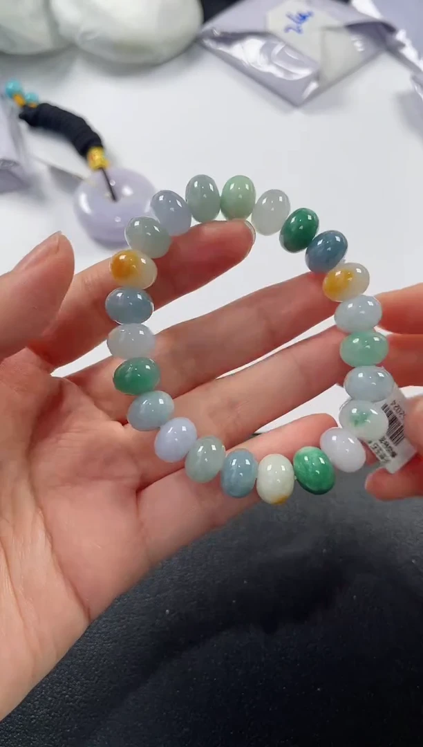 未镶嵌手串翡翠基地发货H 3904