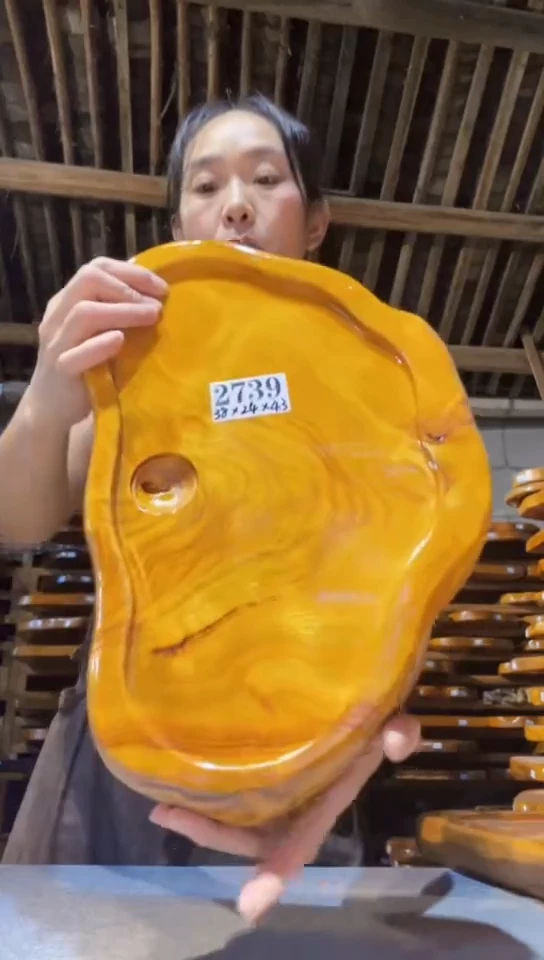 实木茶盘  一物一拍