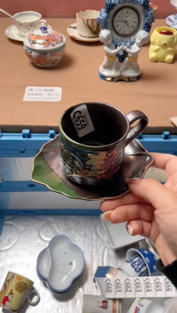 瓷片彩**?瓷器瓷器C659