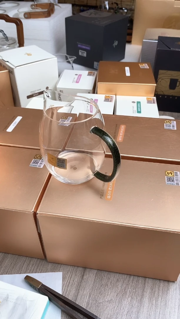 随**欲禾器澄然茶海黑金色样品