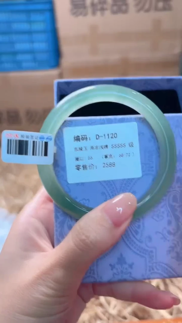 未镶嵌手镯石英质玉D-1120