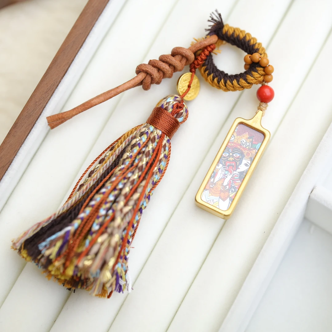 【云边】扎基拉姆唐卡 挂件（多样性发货）