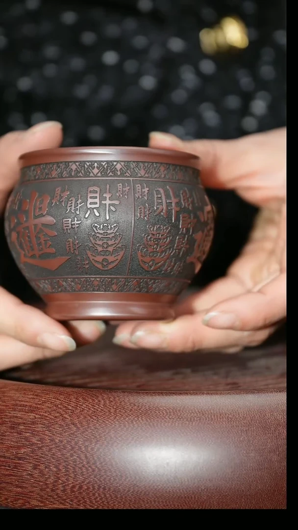 茶杯紫砂紫砂主人杯福利放漏