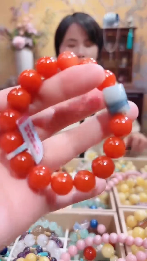 未镶嵌手链南红玛瑙设计款手串12