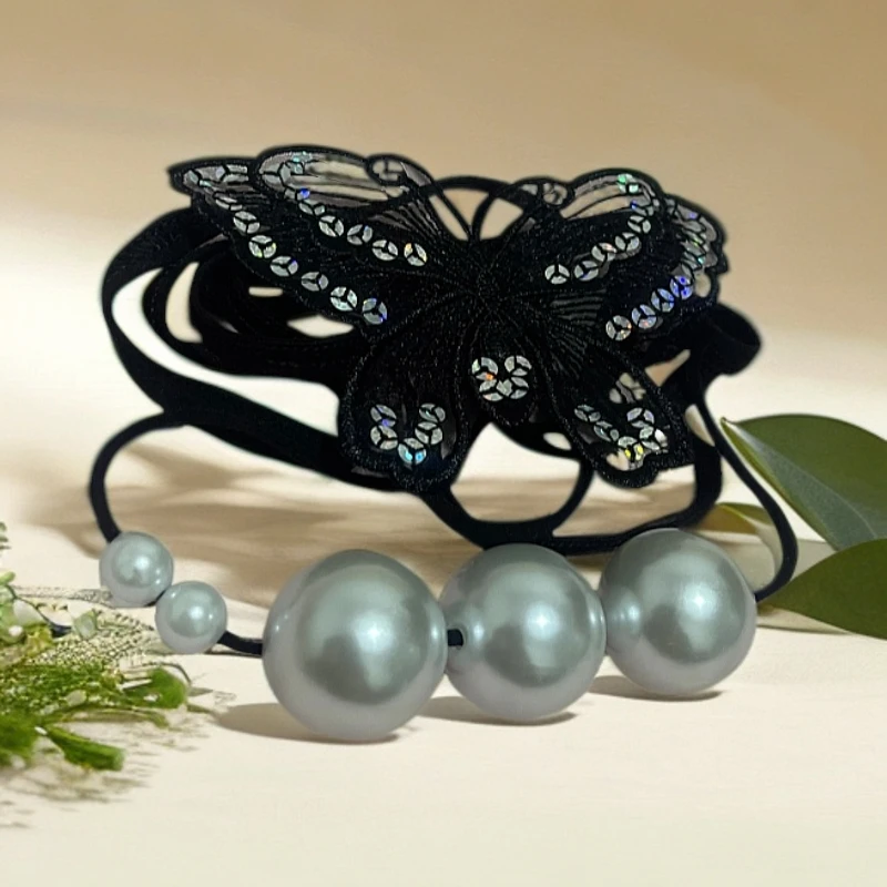 时尚优雅气质小香风女士黑色蕾丝百搭内裤个性甜美镂空三角底裤