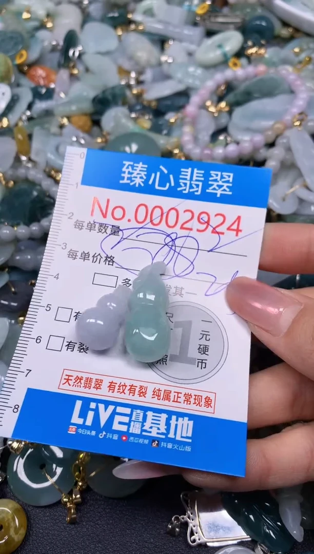 【闪购商品】翡翠颈饰未镶嵌含绳0002924