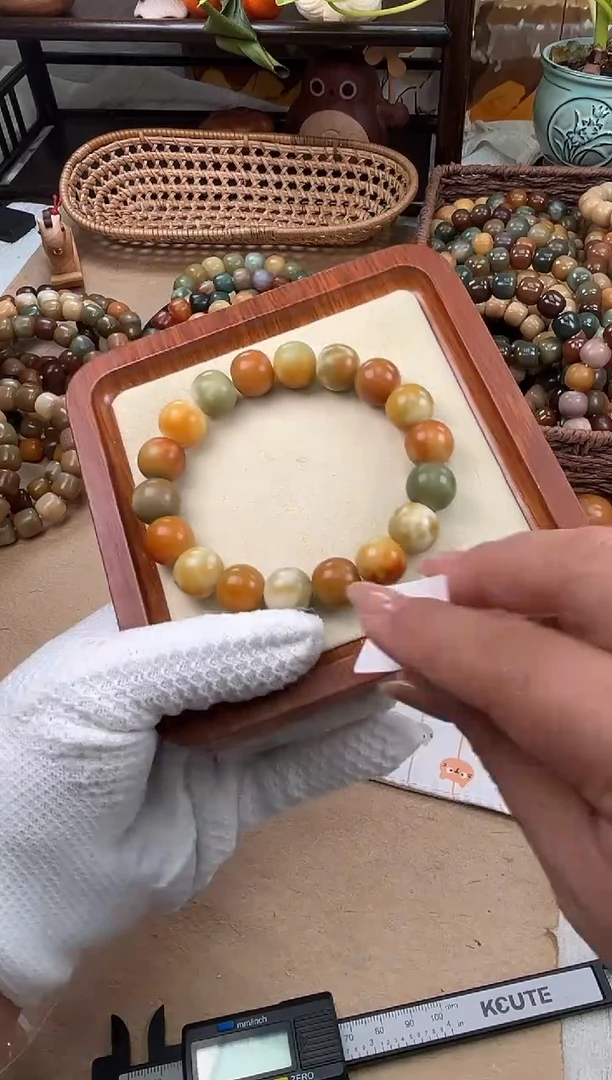 手串菩提根/象牙果a789卡15 干磨瑕疵