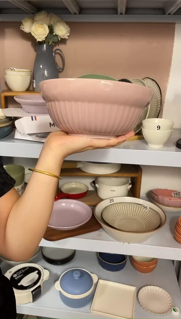 瓷微瑕（1个装）紫色汤碗