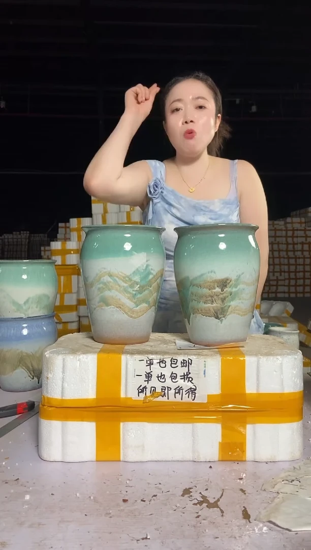 宜兴紫砂粗陶花盆17/24