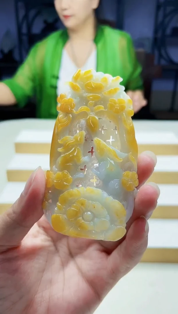 未镶嵌定制翡翠毛货09160156