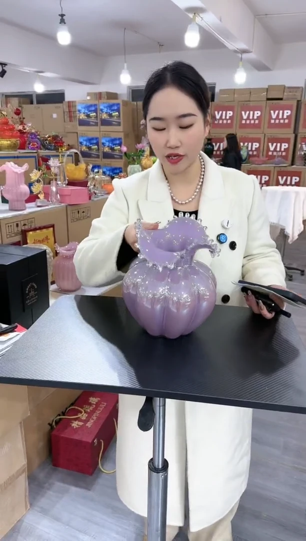 【闪购商品】琉璃简屿花器W-品6