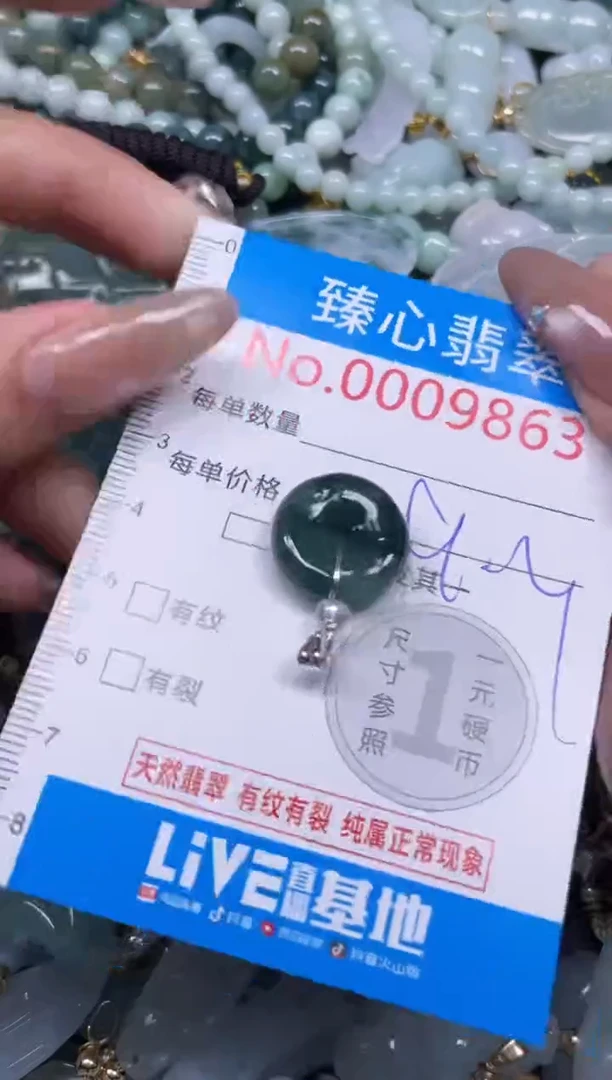 颈饰未镶嵌翡翠9863