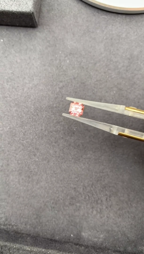 未镶嵌珠宝半成品碧玺1.1ct粉碧玺 定制 GE